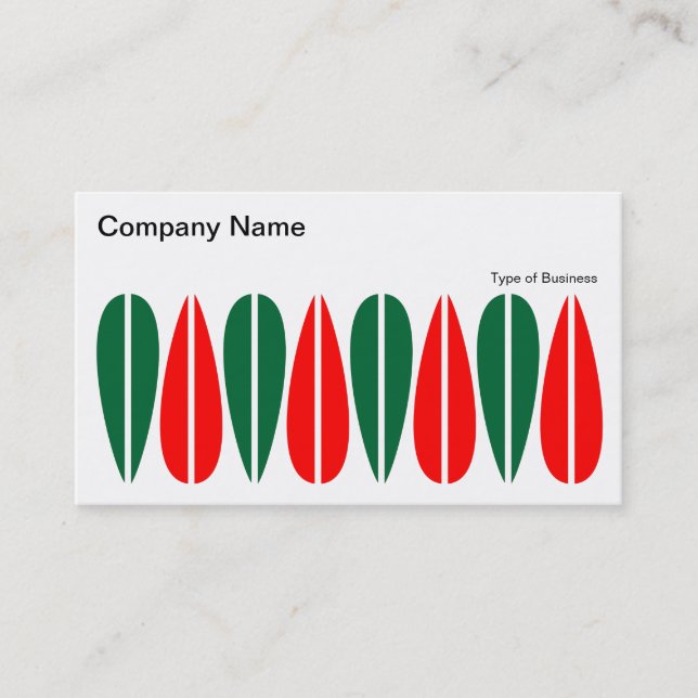 Alternerande Löv 03 Visitkort (Framsida)