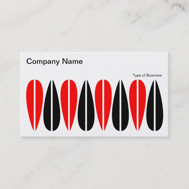 Alternerande Löv 07 Visitkort (Framsida)