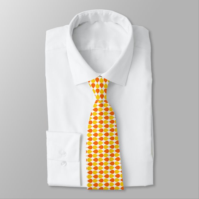 Alternerande Petaler - Amber och Orange Slips (Bunden)