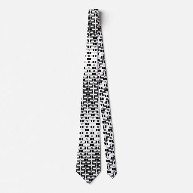 Alternerande rektanglar slips (Framsida)