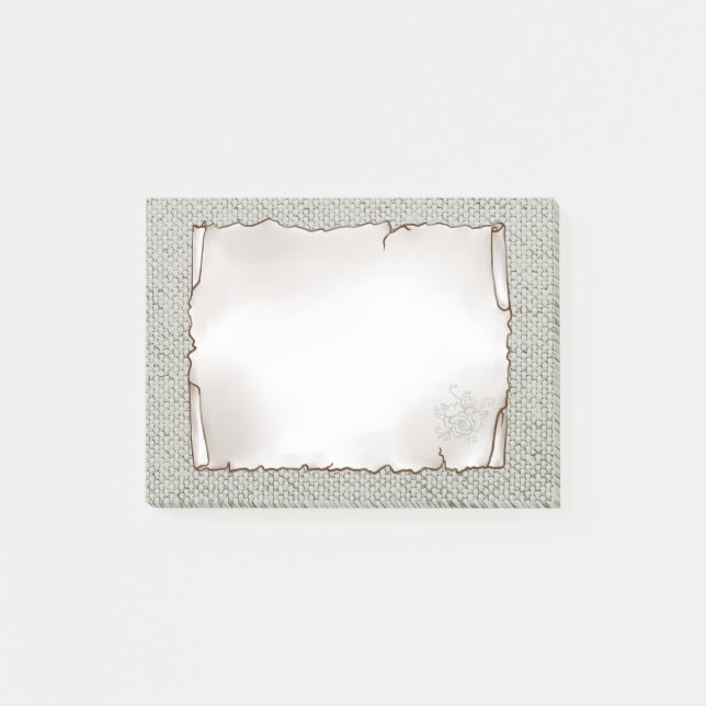 Altes Blatt klebezettel Post-it Block (Framsida)
