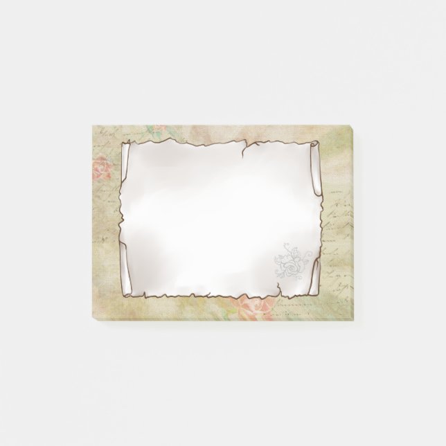 Altes Blatt post-it klebezettel Block (Framsida)
