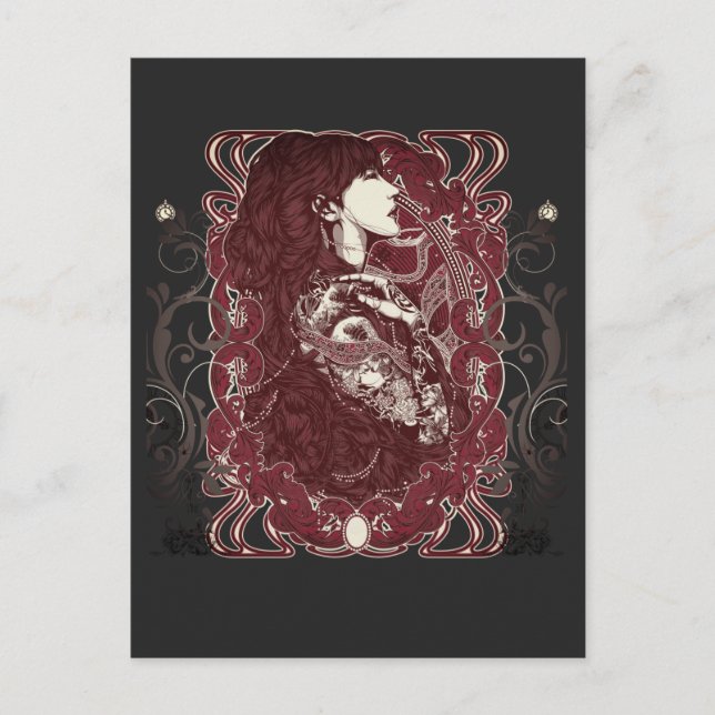 Altes Soul - Eine Viktorianische Altersrente Helg Vykort (Framsida)