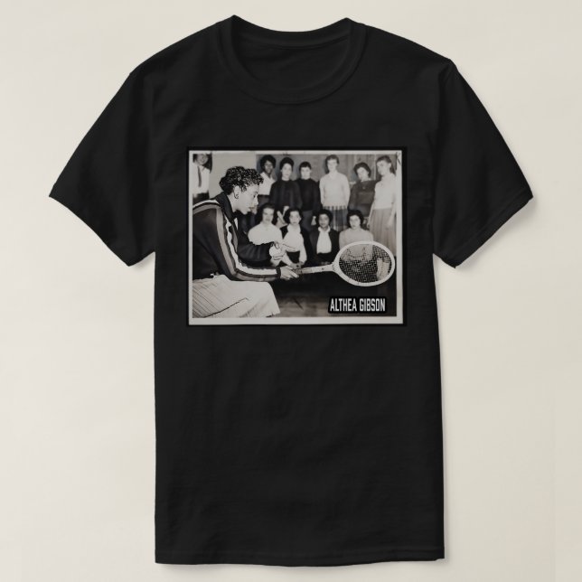 Althea Gibson 1957 T Shirt (Design framsida)