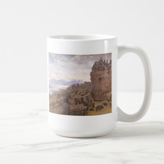 Althing i period kaffemugg (Höger)