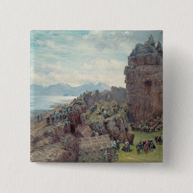 Althing i period knapp (Framsida)