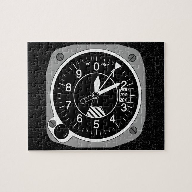 Altimetrar för luftfartyg pussel (Horisontell)