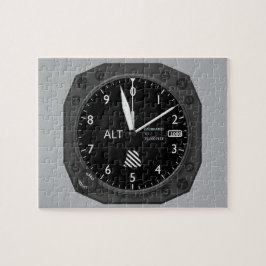 Altimetrar för luftfartyg pussel