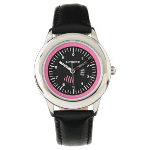 Altimr Dam Pilot Aviation Geek Armbandsur