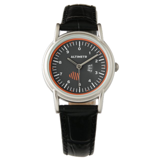 Altimr Pilot Aviation Geek Armbandsur (Framsida)
