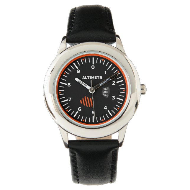 Altimr Pilot Aviation Geek Armbandsur (Framsida)