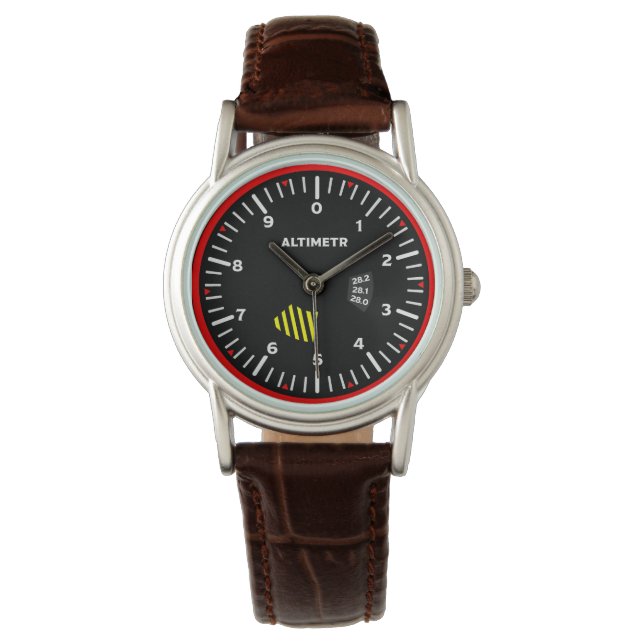 Altimr Pilot Aviation Geek Armbandsur (Framsida)