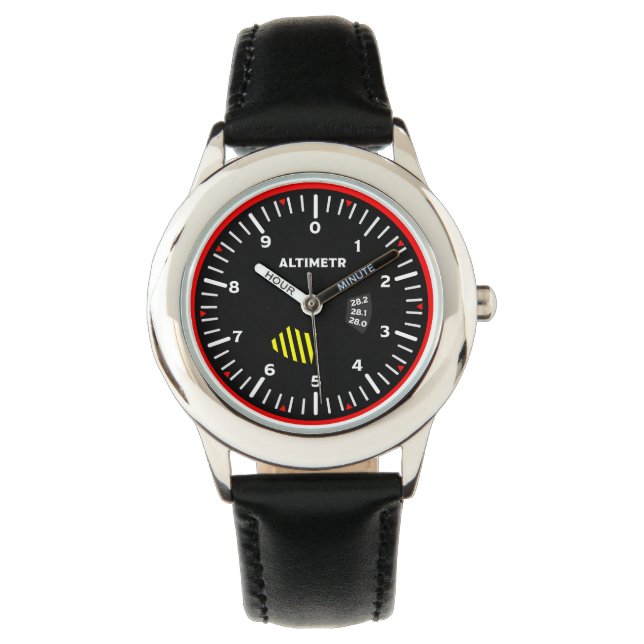 Altimr Pilot Aviation Geek Armbandsur (Framsida)