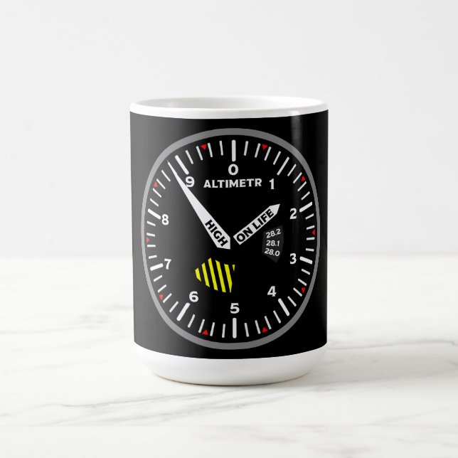 Altimr Pilot Aviation Geek Kaffemugg (Center)