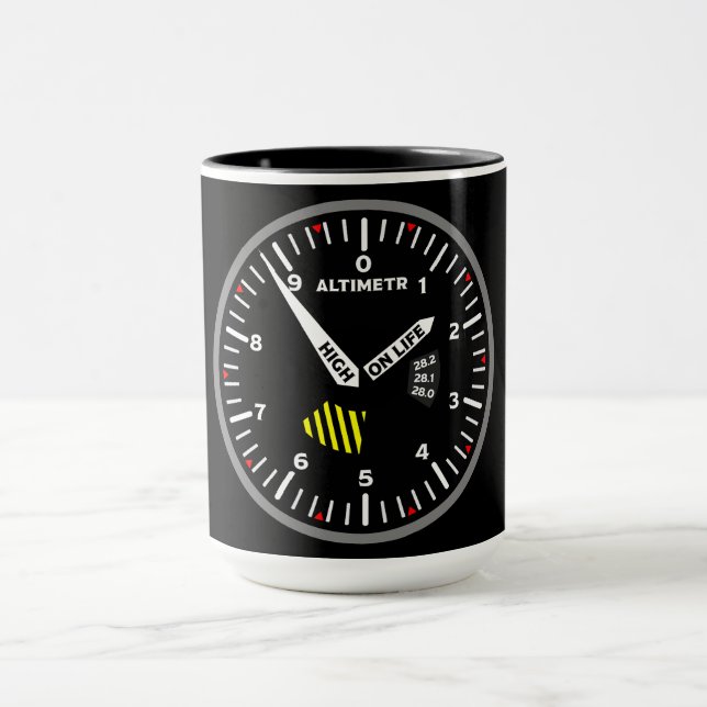 Altimr Pilot Aviation Geek Mugg (Center)