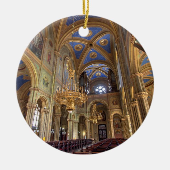 Altlerchenfelder Kirche Wien Österreich Julgransprydnad Keramik (Framsidan)