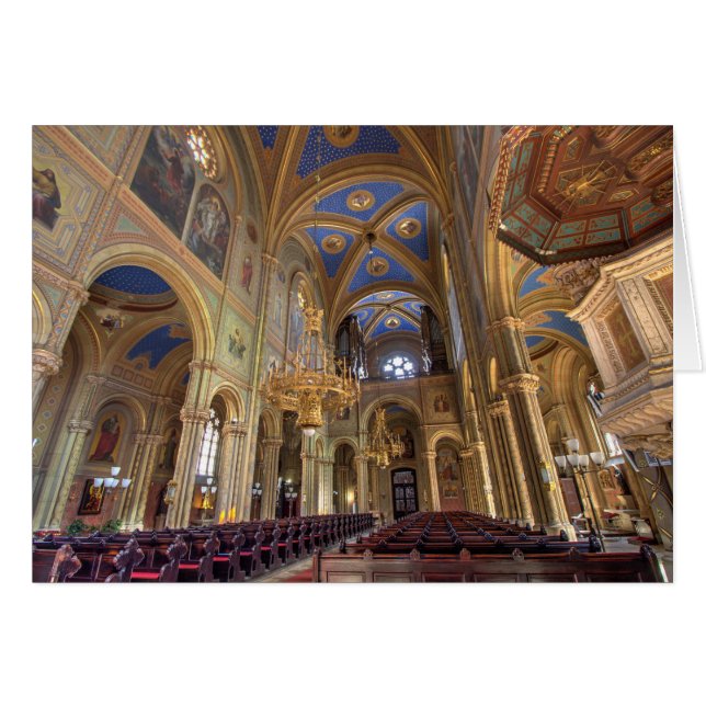 Altlerchenfelder Kirche Wien Österreich OBS Kort (Framsidan Horizontal)