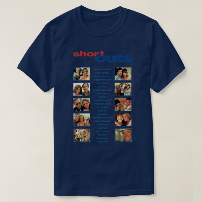 Altmans Kort Cuts T Shirt (Design framsida)