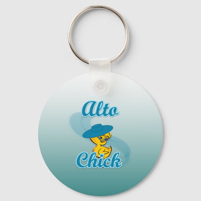 Alto Chick #3 Nyckelring (Framsida)