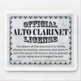Alto Clarinet License Musmatta