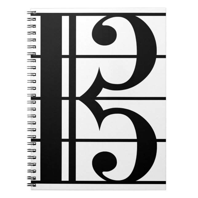 Alto Clef Anteckningsbok (Framsidan)