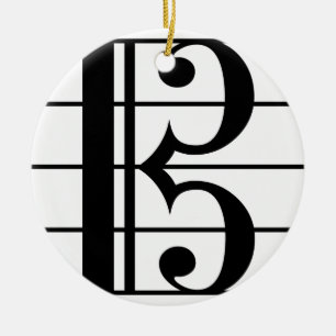Alto Clef Julgransprydnad Keramik