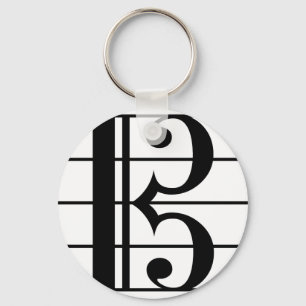 Alto Clef Nyckelring