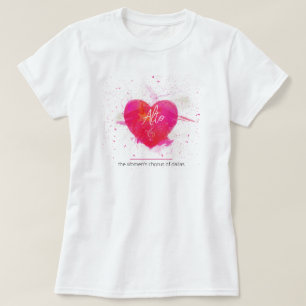 Alto Musical Heart Singing Part T Shirt