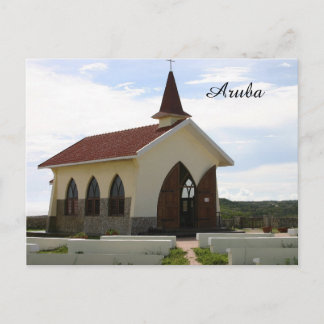Alto Vista Chapel i Aruba Vykort