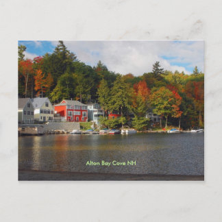 Alton Bay Cove NH, vik Vykort