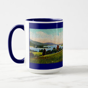 Alton Bay och Sjö Winnipesaukee, New Hampshire Mugg