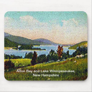 Alton Bay och Sjö Winnipesaukee, New Hampshire Musmatta