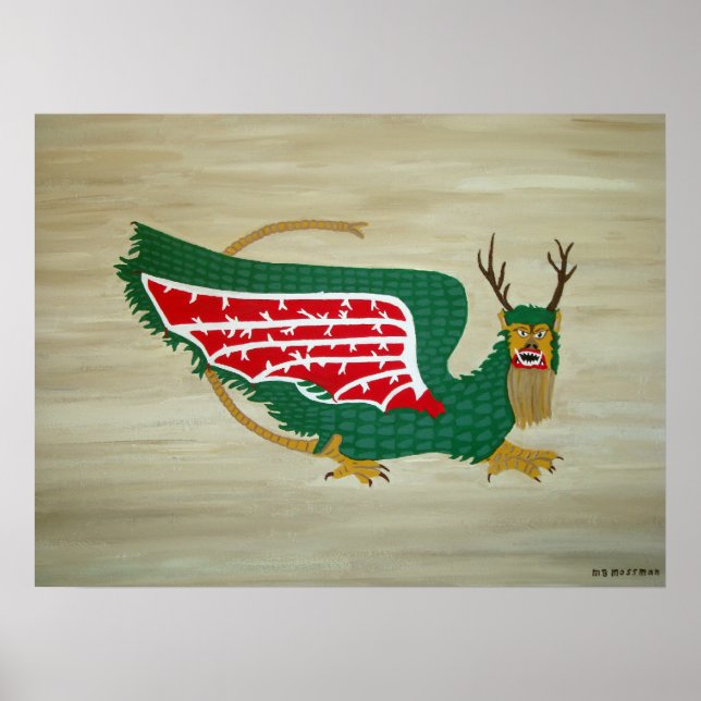 Alton Piasa Bird Poster (Framsidan)