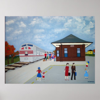 Alton Tåg Station Poster