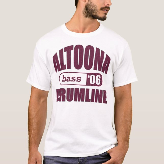 Altoona Drumline basskjorta T-shirt (Framsida)