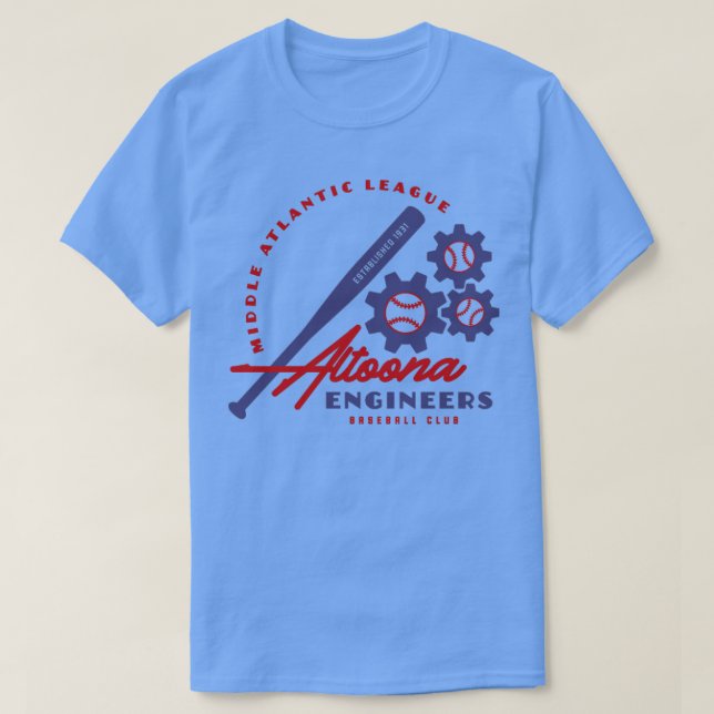 Altoona Ingenjör Baseball T Shirt (Design framsida)