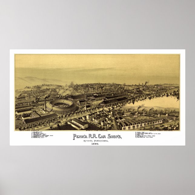 Altoona, Pennsylvania Poster (Framsidan)