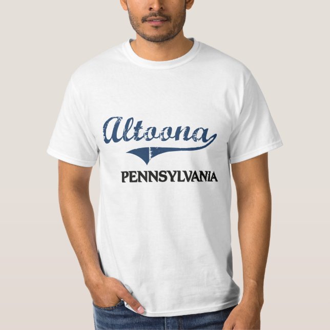 Altoona Pennsylvania stadsklassiker T-shirt (Framsida)