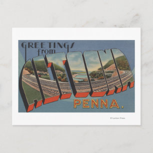 Altoona, Pennsylvania - Stora Brev Scenes Vykort