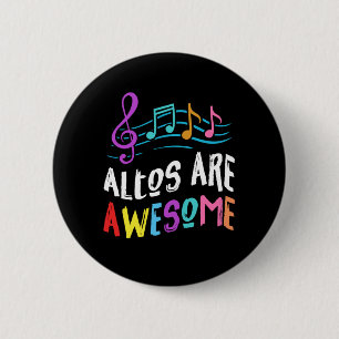 Altos är Fantastisk Choir Singer Singing Music Gif Knapp
