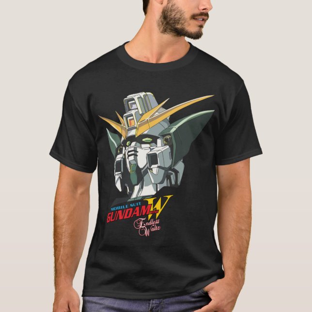 Altron Gundam Vinge Endless Waltz T Shirt (Framsida)