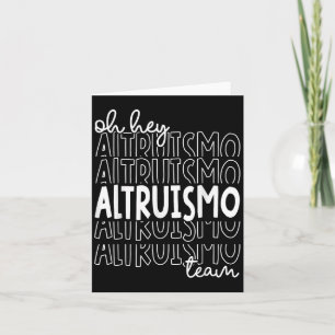 Altruismo Team House of Givers Rca School S Kort