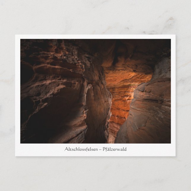 Altschlossfelsen Vykort (Framsida)