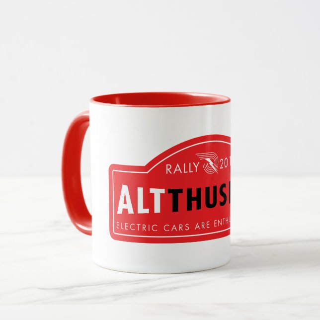 AltThusiast samlar mugg 2019 (Framsida vänster)