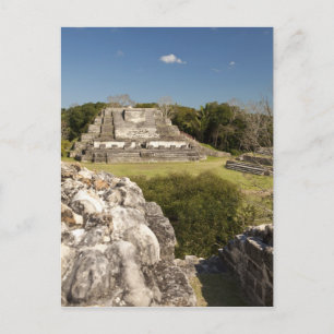 Altun Ha är en Mayansk plats som dateras tillbaka Vykort