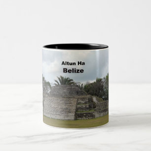 Altun Ha, Belize Två-Tonad Mugg