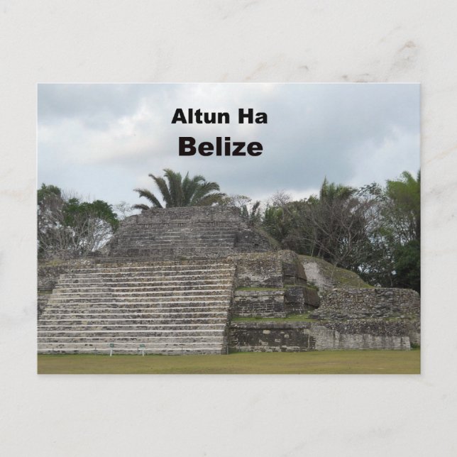 Altun Ha, Belize Vykort (Framsida)