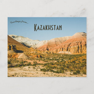 Altyn Emel nationalpark Kazakstan Vykort