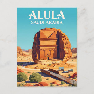 AlUla Saudiarabien Vykort