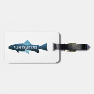 Alum Bäck Sjö Ohio Fish Bagagebricka